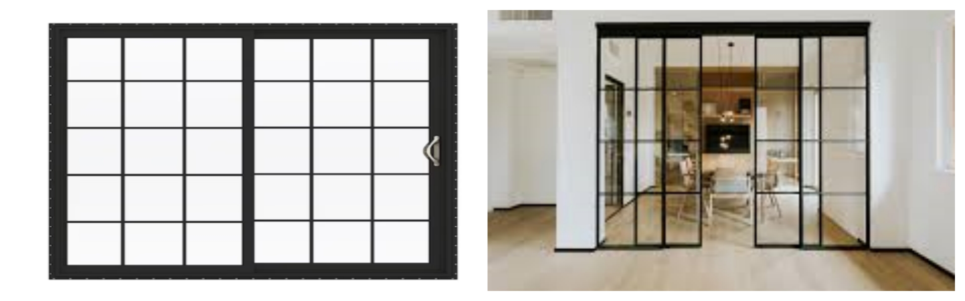 Industrial Style Sliding Door