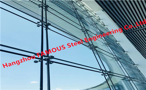 Point-Fixed Spider Glass Facade Curtain Wall