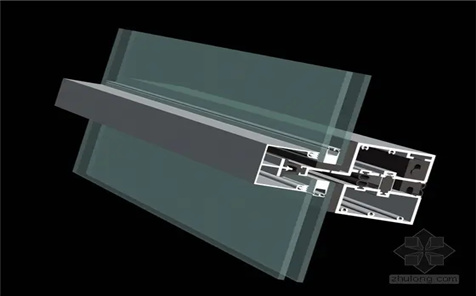 Frame Supported Unitized Glass Curtain Wall Assembled in Prefabricated Units