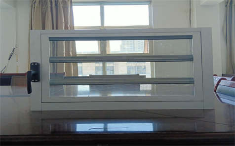 Aluminum Frame Glass Louver Window  for House