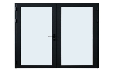 Simple Modern design Balcony swing door with great view