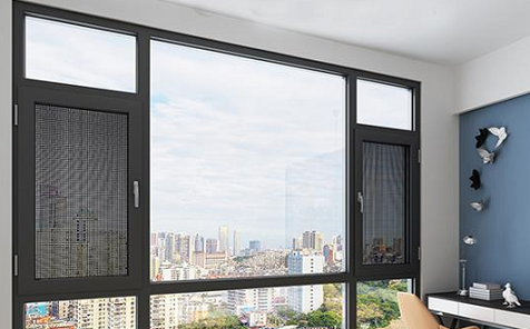 Integrated window screen