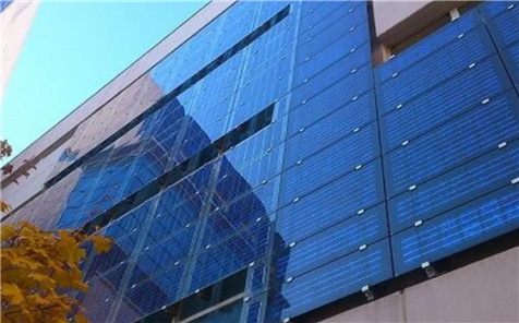 Building Integrated Photovoltaic Glass Curtain Wall Energy Saving Emission Reduction