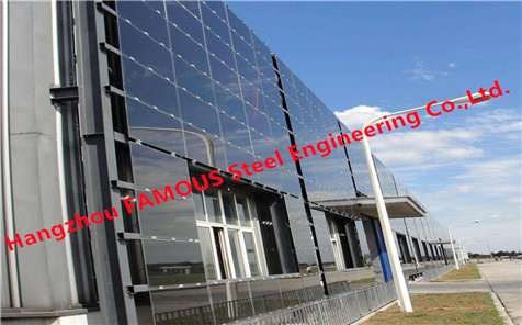 Solar BIPV Building-Integrated Photovoltaic Glass Facade Curtain Wall