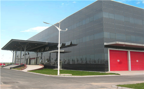 Environment Protect BIPV Glass Facade Curtain Wall Energy Saving Power Generation