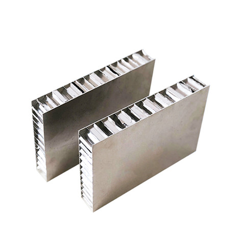 Aluminum honeycomb core sandwich panel for curtain wall