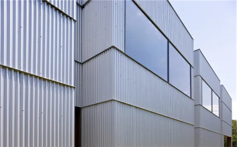 Aluminum metal design curtain wall 