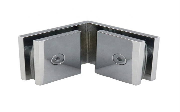 ASTM Standard Fixed Glass Panel Clamp stainless steel glass curtain wall accessories for curtain glass windows