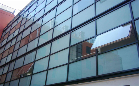150 System Exposed Aluminum Frame Insulated Glass Curtain Wall
