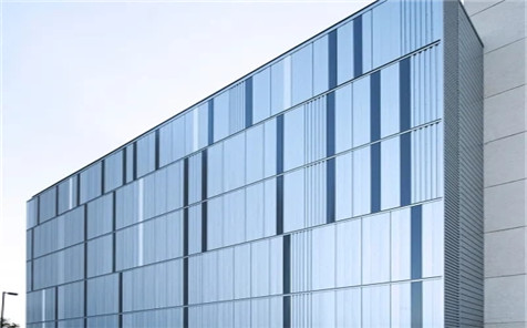 Metal cladding design including Aluminum stainless steel