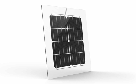 High quality transparent PV solar panel glass bi-facial solar glass mono PV modules