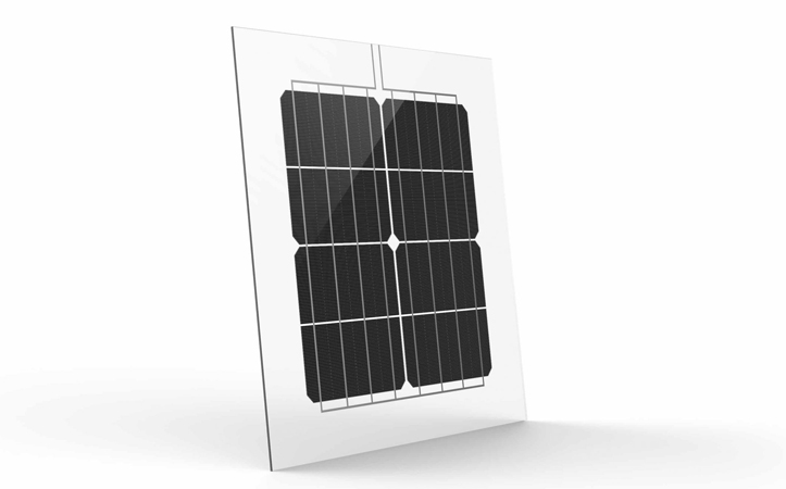 High quality transparent PV solar panel glass bi-facial solar glass mono PV modules