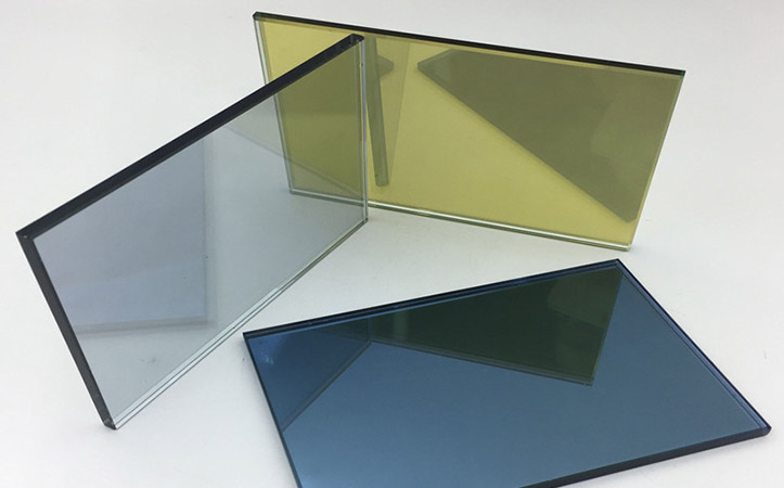Hot Sale Clear Dark Blue Green Bronze Grey Tinted Reflective Glass Tempered Reflective Glass Curtain Wall Use