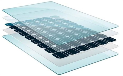 Solar Panel Arc Photovoltaic Glass for BIPV module Feature