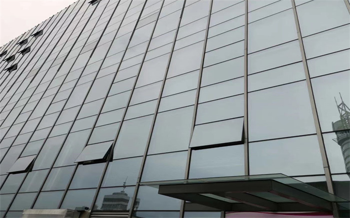 Glass Curtain Wall System Insulation Awning Aluminum Windows