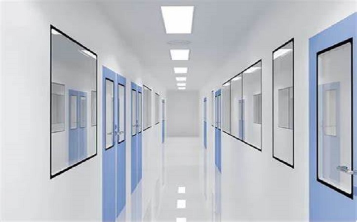 Gmp Standard Cleanroom System Purification Workshop Insulation Airtight  Fixed Window