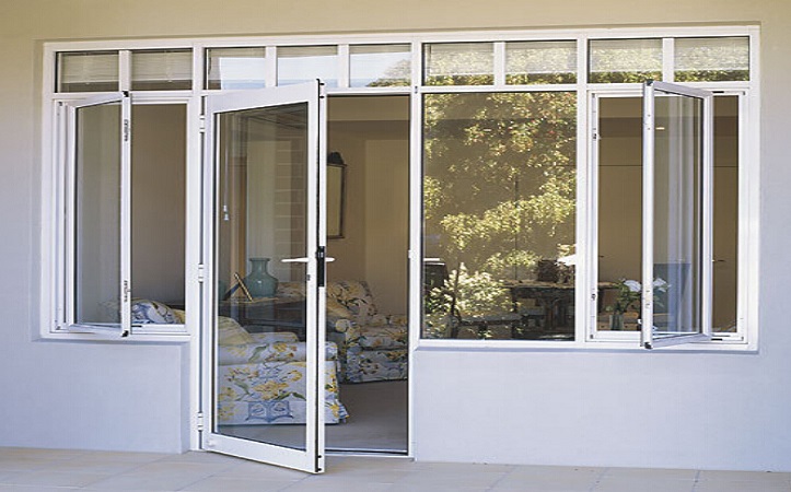 Swing Casement Hinged Entry Double Glass Door