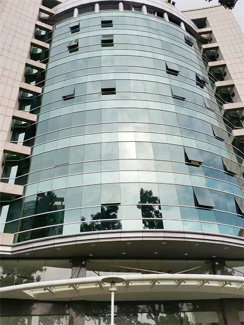 High-rise Building Entrance Large Span Curtain Wall