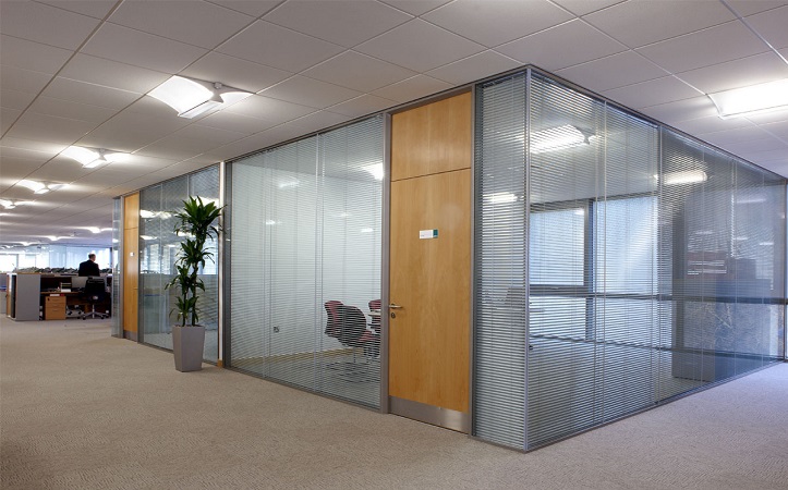 Frameless Partition Glass Wall Systems