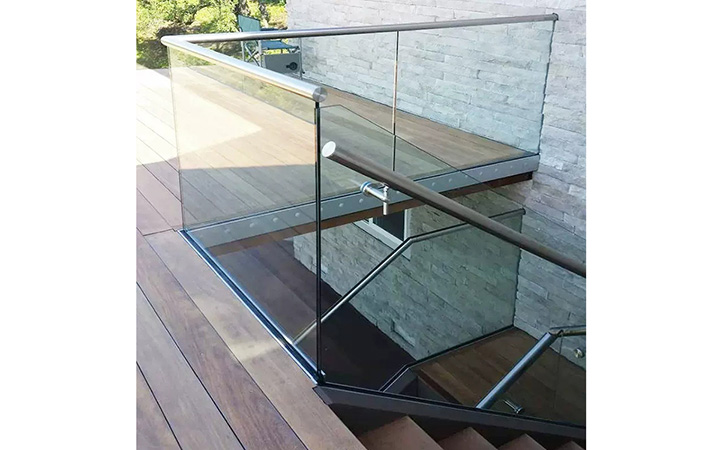 High Permeability Tempered Glass Railing