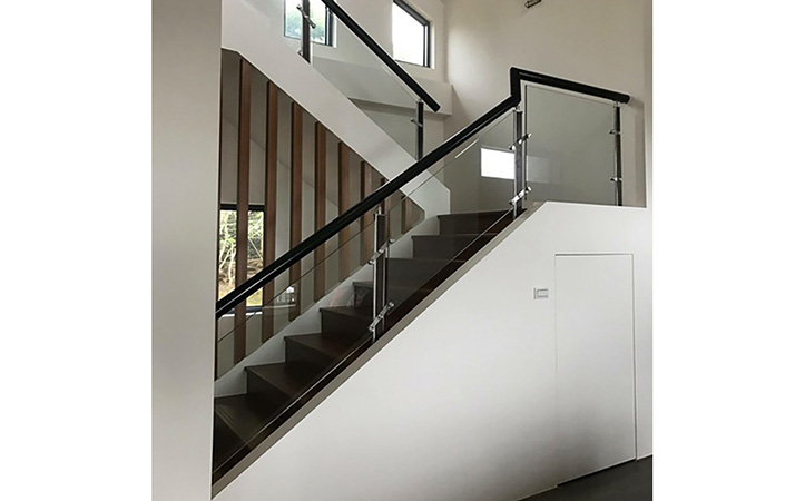 High Permeability Tempered Glass Railing