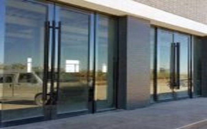 NFRC Standard Aluminum Glass Storefront Entry Doors