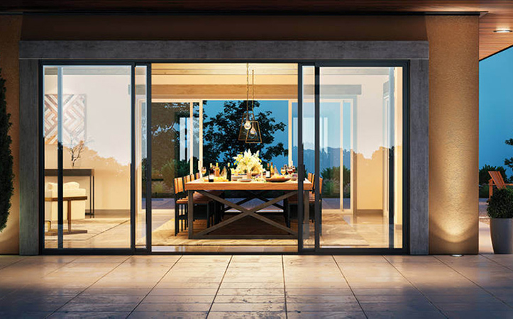 Aluminum Thermal Break Heavy Lift-Slide Door