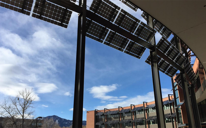 BIPV Canopy For Parking Shed