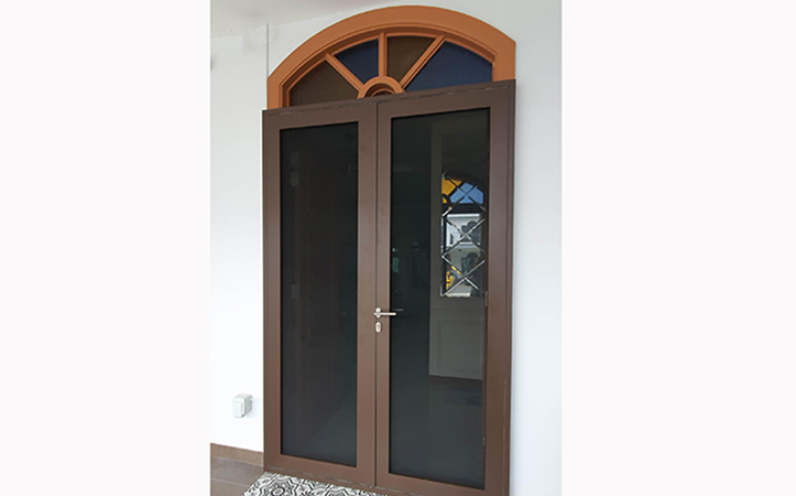 Hinged Secutiry Screen Doors