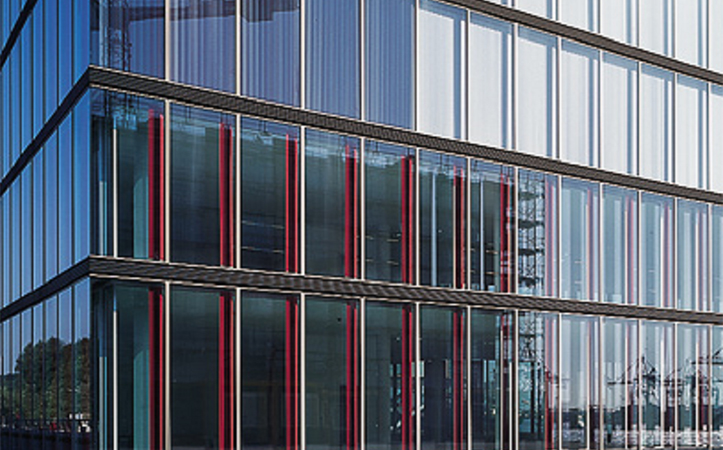 Aluminum Extrusion Glass Facade For Buildings Exterior