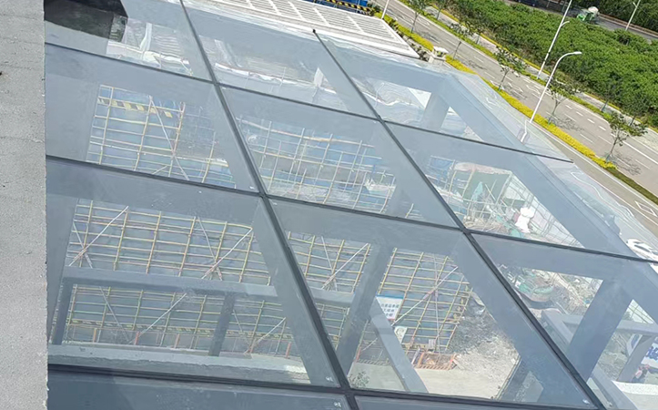 Laminated Glass Canopy