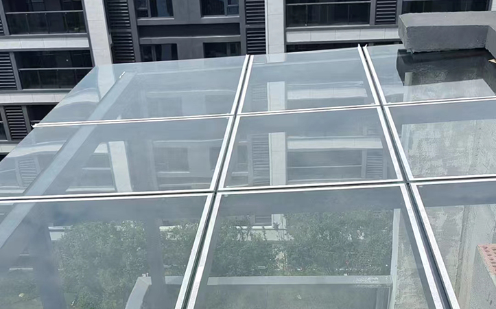 Laminated Glass Canopy