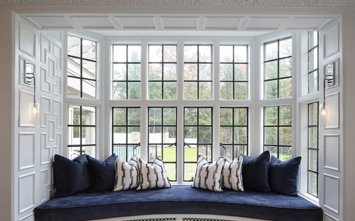 Glazed Bay Windows With Grids