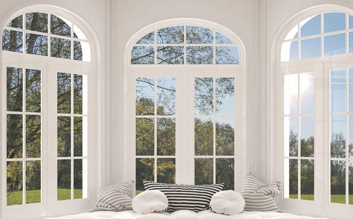 Glazed Bay Windows With Grids