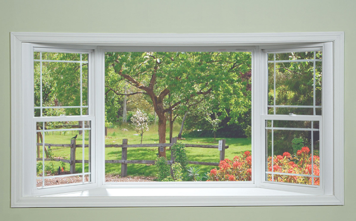 Glazed Bay Windows With Grids