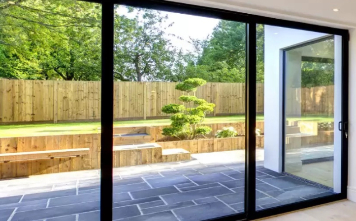 Glass Heavy-duty Lifting Sliding Doors As The Moving Glass Wall