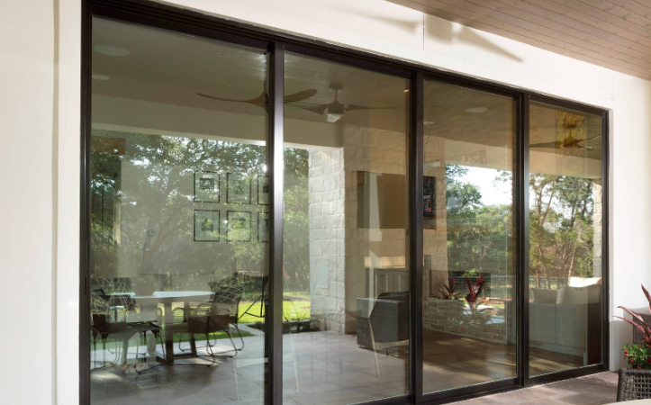 Glass Heavy-duty Lifting Sliding Doors As The Moving Glass Wall