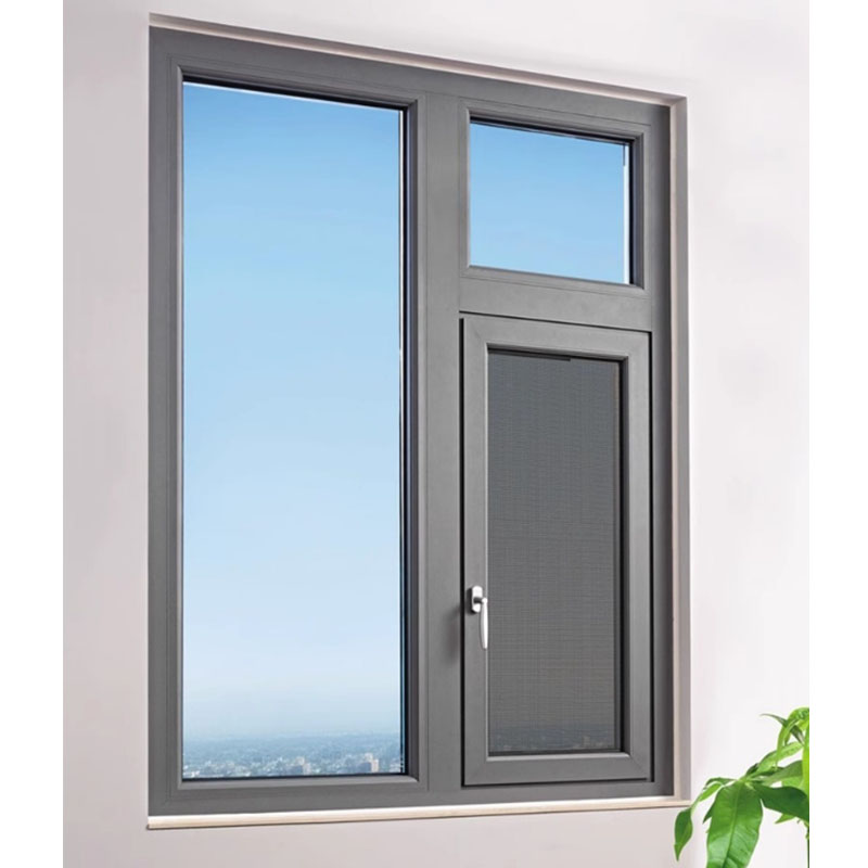 French Style Welding Metal Steel Windows