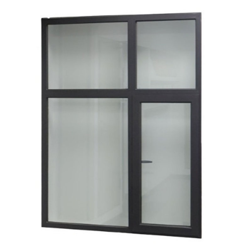French Style Welding Metal Steel Windows