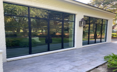 China Modern Iron Window Grille Design Steel Safety Doors