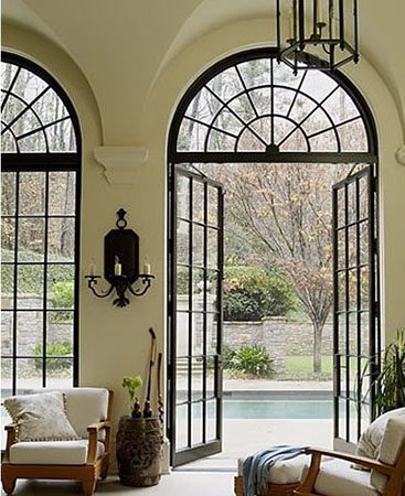 Low-E Laminated 8.38 Glass Swing Door with steel frame