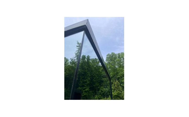 FASEC Aluminum Glazed Curtain Wall Sun House with Steel Structure
