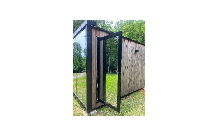 FASEC Aluminum Glazed Curtain Wall Sun House with Steel Structure
