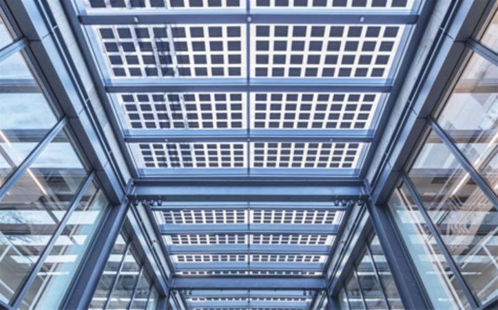 Building Integrated Photovoltaic Single and Double Glass BIPV Rooftop Solar Photovoltaic Panels