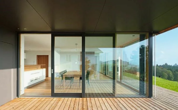 Electric Sliding Door Sensor Automatic Sliding Door For Passage Entrance