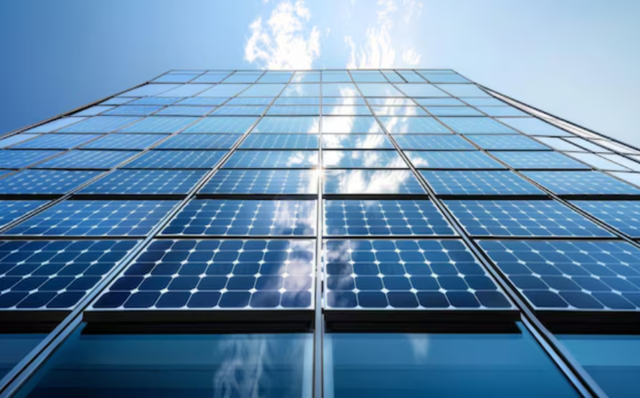 Solar Building Integrated Photovoltaic Curtain Wall Bipv Beautiful Clean Energy Environmentally Friendly