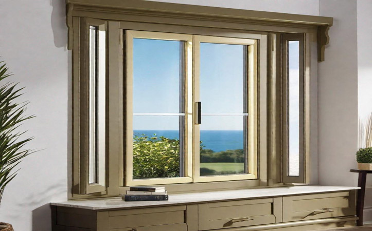 Factory Window and Door Villas Houses Superhouse Aluminum Modern Customized Casement Windows Swing Horizontal 60