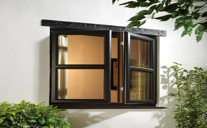 Hot Sale AS2047 Aluminum Heat Insulation Glass Casement Frame Out Swing Windows