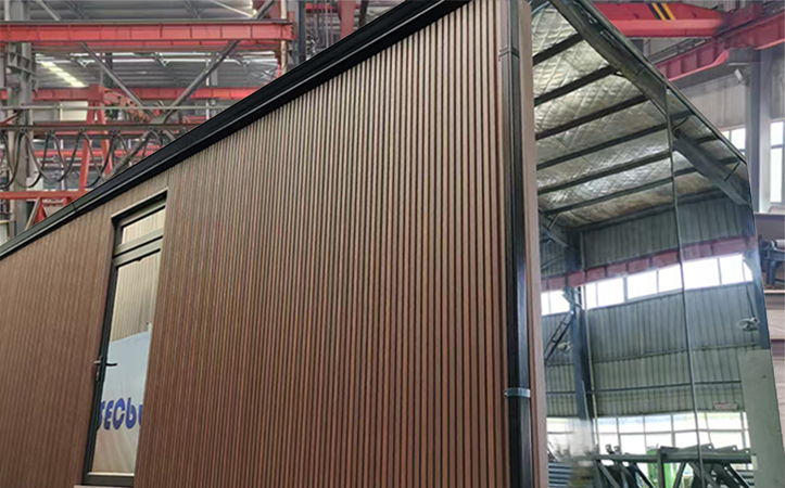 Steel Frame Tiny House For Backyard Glass House
