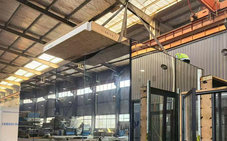 Prefabricated Steel Frame Homes For Patio Glasshous